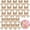 Black, variant on Dalrosia 30PCS Burlap Bows Burlap Bow Knot Handmade Burlap Decorative Bowknot Natural Ornament Bow for Christmas Decorate Tree Festival Holiday Party Supplies