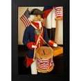 thumbnail image 2 of Clayton-Thompson, Philip 11x14 Black Modern Framed Museum Art Print Titled - Patriotic I, 2 of 5