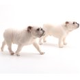 thumbnail image 4 of 1 pieza modelo PVC figura de simulación adorno de perro mascota estático modelo de animal sólido decoración de escritorio (Bulldog andante), 4 of 5