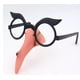 thumbnail image 2 of Kit de disfraz de bruja de Halloween: gafas sin cristales y nariz larga con verrugas para juegos de rol, 2 of 6