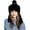 Black, variant on Zhengup Women Faux Fur Russian Ushanka Trapper Pilot Aviator Cap Winter Windproof Ski Hat