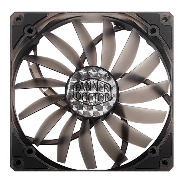 WDOplteas Ventilador Refrigeración Del Chasis Ventilador Caja Computadora Con Cojinete Dinámico Fluido (negro Sin Luz)