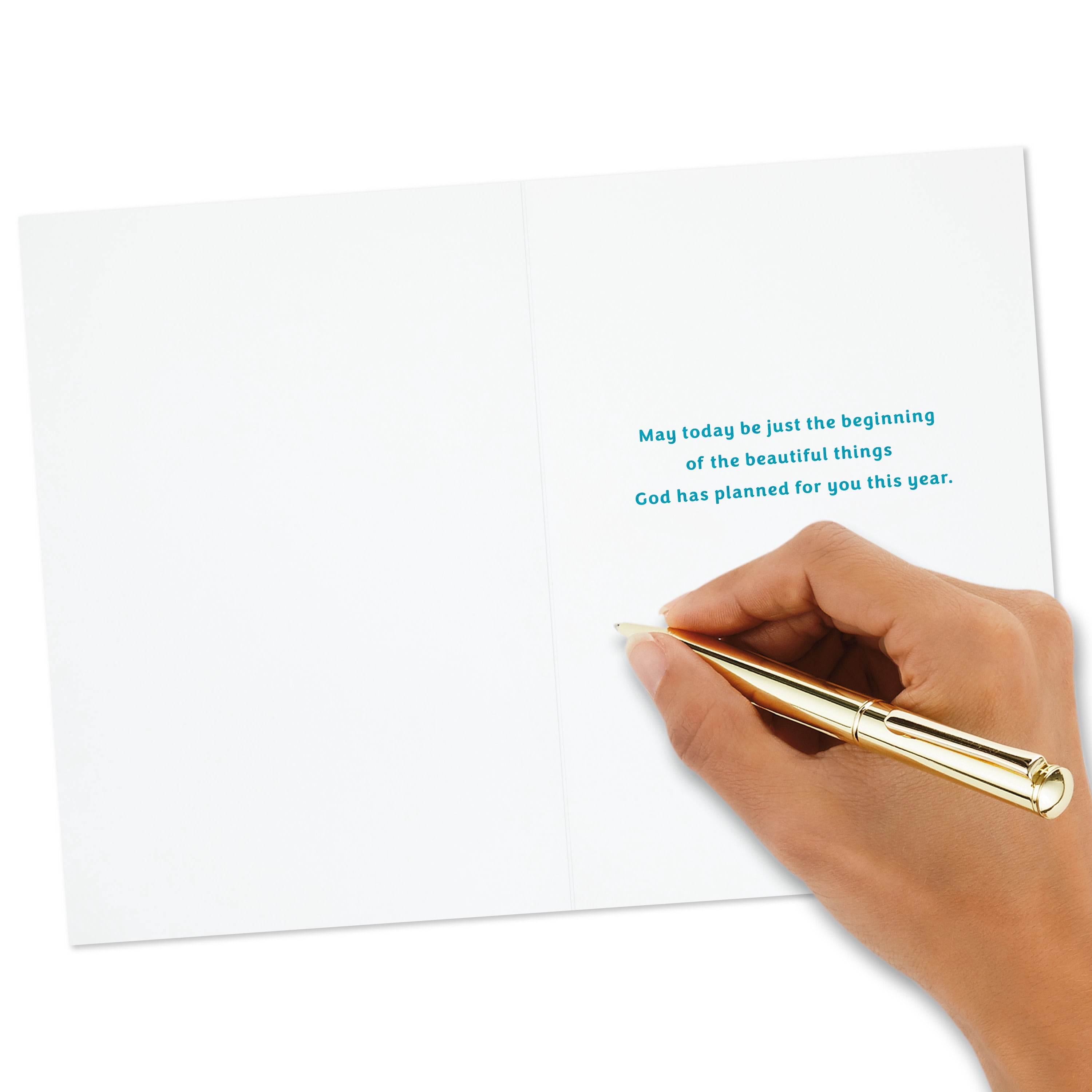 Hallmark Assorted Birthday Cards (Bright and Blessed), 12 Count