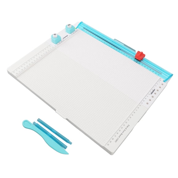 Xirurus 7‑in‑1 Paper Trimmer & Scoring Board – Compact Folding Cutter, 12.2” Width, Ergonomic Design for Crafting, Cutting 10 A4 Sheets