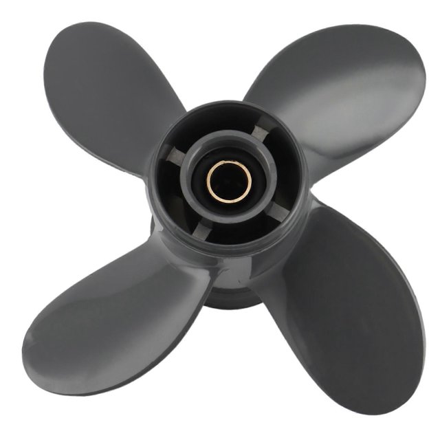 Propeller 4 Blade 9 1/4X10 for and Outboard BF8D/BF9.9D BF9.9/BF15A BF15D/BF20 8 Splines 58134-ZV4-