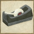 thumbnail image 3 of Zarris, Chariklia 15x15 Black Modern Framed Museum Art Print Titled - Classic Office VI, 3 of 5