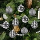 thumbnail image 4 of Christmas Tree Ornaments PET Painted Shaped Plastic Christmas Balls Festive Party Decorations, 4 of 6