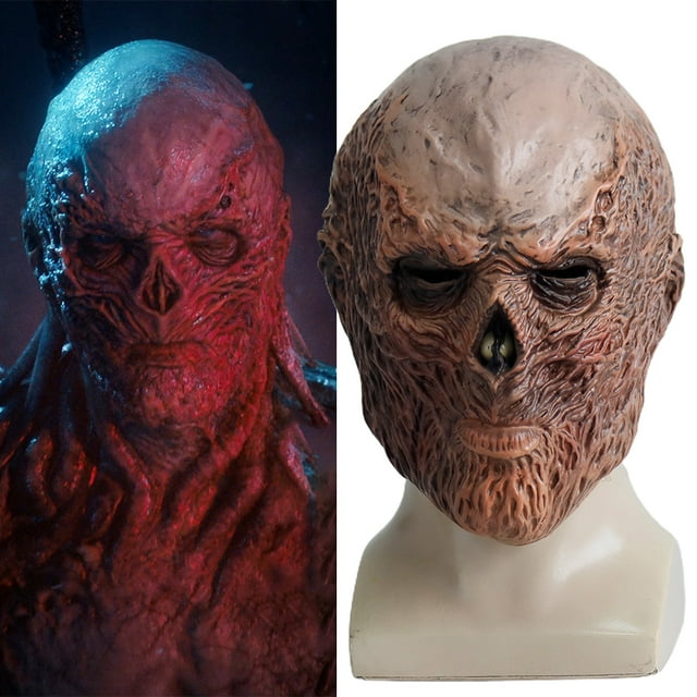 Mascarilla de látex para Halloween, diseño de personaje de drama televisivo, para disfrazarse, decoración de fiesta, tipo corto