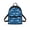 Shark Geometry, variant on HELLHERO Hummingbird Flower Art Mini Backpack Purse with Adjustable Strap Lightweight Back Pack for Work, Polyester Multi-Purpose Mini Purse for Travel