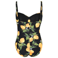 thumbnail image 5 of Hilor Women's One Piece Swimsuits Front Twist Bathing Suits Retro Inspired Monokini, 5 of 7