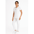 thumbnail image 1 of Scrubs Médicos Mujer | Uniformes para Doctoras y Enfermeras  M12 BLANCO GDE, 1 of 4