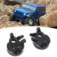 thumbnail image 1 of Nudillos De Dirección Delanteros De Latón, Fabricación De Tamaño Preciso Negro Aspecto Exquisito Estilo Perfecto Nudillos De Dirección De Coche RC 2 Piezas Para Coche De, 1 of 7