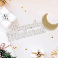 thumbnail image 4 of Holiday Golden Letter Ornaments English Decoration Can Light Up Pendant Props, 4 of 6