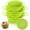 Green, variant on 3 Pack Collapsible Colander with Strainer Bowl Set, 11 & 13 In Silicone Colanders for Kitchen, Heat-Resistant Strainer