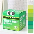 thumbnail image 4 of Clear Sticky Notes 105 Sheets/Roll Self Adhesive Translucent Clear Sticky Notes for Planner Diary School Teacher Student, 4 of 4