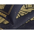 thumbnail image 4 of Ambesonne Tiki Bar Quilted Bedspread Set 3 Pcs, Aloha Hawaiian, Queen Size, Indigo Apricot Pale Blue, 4 of 5