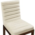 thumbnail image 4 of Meridian Furniture Evelyn Cream Velvet Dining Chair, 4 of 8