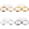 thumbnail image 1 of KAKOWELY Metal Rings 4 Pcs Metal Rings DIY Wire Circles Bracelet Ring DIY Handmade Circle Accessories2.36"X2.36"X0.02", 1 of 4