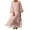 Pink dresses, variant on Wycnly Dresses for Women 2025 Fall Casual Loose Lightweight Cotton Linen Layer Swing Tunic Long Dresses with Pockets Solid Long Sleeve Round Neck Maxi Formal Dresses for Women Pink l