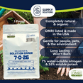thumbnail image 2 of Supply Solutions 7-0-26 Organic Fertilizer - 7% Nitrogen 26% Potash - Derived from Soy Protein Hydrolysate and Sulfate of Potash - Fertilizer for Vegetable Garden and Tomato Plants (1 Pound), 2 of 9