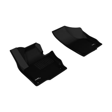 3D MAXpider KAGU Floor Mat (BLACK) compatible with VOLKSWAGEN TIGUAN/TIGUAN LIMITED 2009-2019 - Front Row