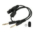 thumbnail image 3 of Cable de clavija doble XLR a GA Para Airbus Nikou Adaptador de auriculares de aviación, 3 of 9