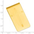 thumbnail image 3 of Gold Cross Engraveable Money Clip  For Dad Mens  For Him, 3 of 7