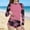 A Multicolor, variant on Girls Split Swimwear 2-Piece, Quick-Dry Fashion Print Sun Protection Kids Seaside Sport Surfing Swimsuit Set Multicolor 6-7T
