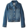 thumbnail image 1 of The Children's Place Girls' Denim Jacket Dk Stonedm XS (4), 1 of 4