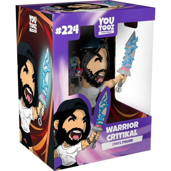Youtooz: Warrior Cr1tikal Vinyl Figure [#224] Penguinz0 Gaming Collection Moist Meter