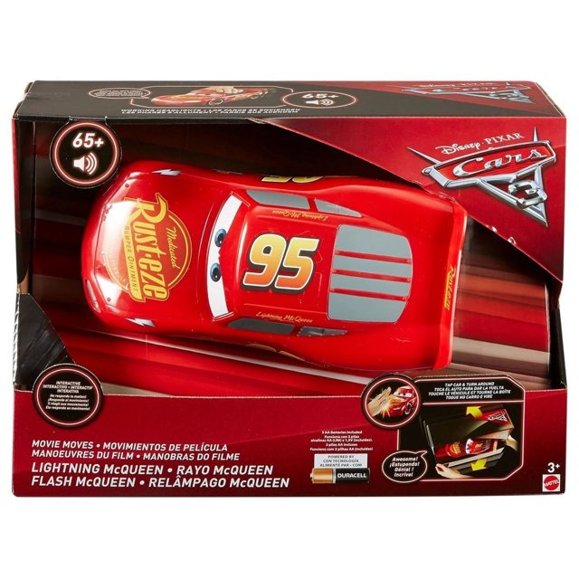 Rayo Mcqueen Movimientos De Pelicula Cars 25 Cm Luz Y Sonido 3+ Rayo macqueen 34564