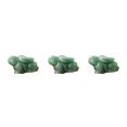 thumbnail image 4 of Injueey Figuras de conejito de cristal, tallada de animales, animales bonitos de mesa, estatua hecha a mano, regalo de mesa, regalo de Type1 NO1, 4 of 6
