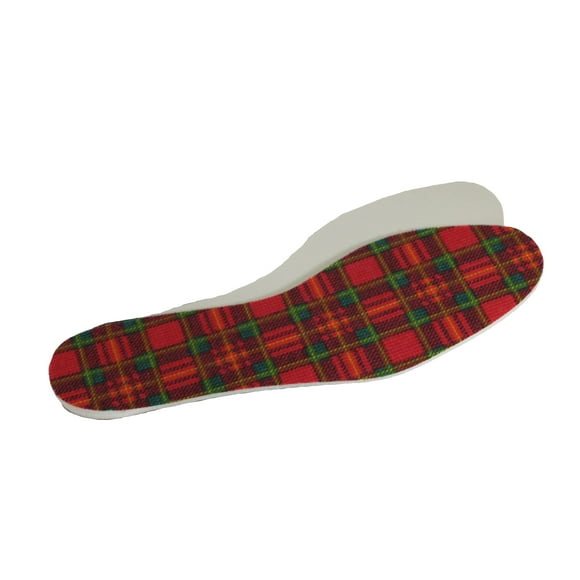 Grafters Semelles en Tartan Mens (12 Paires)