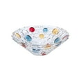 thumbnail image 2 of Lisboa Collection Modern Bohemian Crystal Hand-Crafted Decorative Bowl - 12 Inches Bowl, 2 of 2