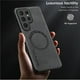 thumbnail image 2 of Funda de cuero con carga inalámbrica para Samsung, carcasa magnética para Samsung S24, S23, S22, S21, S20 Ultra Plus FE, Note 20 Ultra 10 Plus, 2 of 5