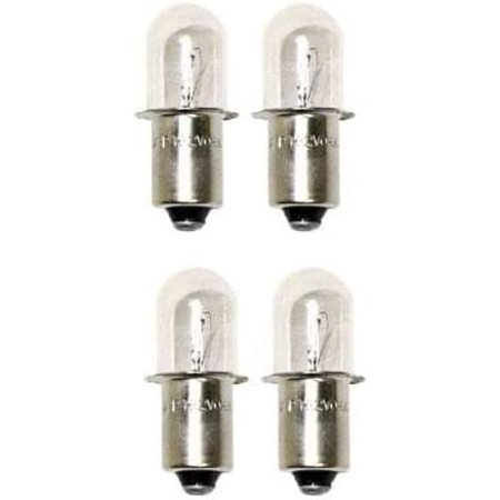 

19v Xenon Bulb Replacement for Craftsman Bulbs 19.2 Volt 11.52 Watt Flashlight / Worklight (4 Pack)