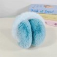 thumbnail image 7 of Winter Plush Ear Warm Earmuffs Blue Furs Faux Mink Earmuffs Women's Cycling Skiing Cold Earbags Sweet Girl All-match Commuting (Shallow Khaki), 7 of 7