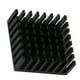 thumbnail image 2 of Disipador de calor negro disipador de calor aleta de enfriamiento 10pcs P25x10x25-B aluminio negro disipador de calor chip aleta de enfriamiento ANGGREK Otros, 2 of 7