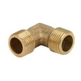 thumbnail image 1 of Check Valve Adapter, G3/8 Durable Stable Brass Tightness Right Angle Pipe Joint Right Angle  For Elbow Connection For Various Air Media, 1 of 8