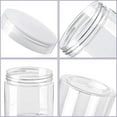 thumbnail image 4 of 20 Pack 4oz Clear Plastic Jars with Lids,Wide-Mouth Refillable Storage Containers,Empty Round Containers for Candy,Beads,Lotion,Slime Making and Food Storage, 4 of 4