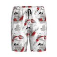 thumbnail image 4 of Wukai Koi Fish Men’s Short Pajama Pants With Pockets Soft Sleep Pj Shorts for Men-3X-Large, 4 of 6