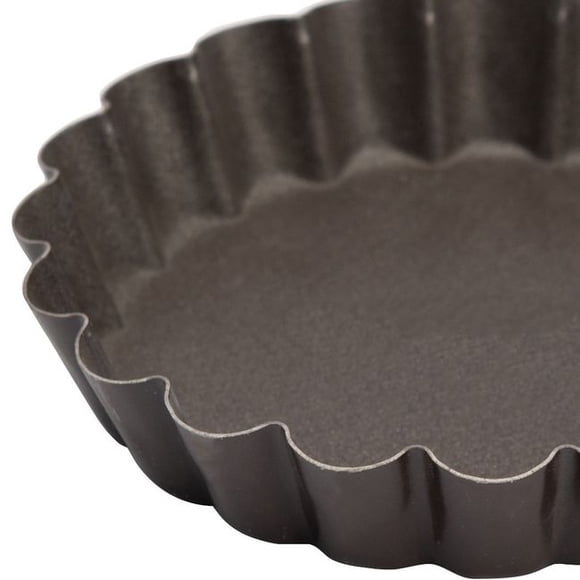Gobel Moule à Tarte Cannelée Rond Antiadhésif, 4 x 0,7 Po