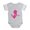 Heather Gray, variant on CafePress - New Jersey - Cute Infant Baby Football Bodysuit