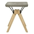thumbnail image 4 of Safavieh Marcio Outdoor Modern Concrete Square Side Table - Dark Grey, 4 of 7