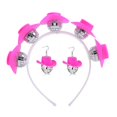thumbnail image 2 of Pendientes de bola de espejo, diadema, accesorios para fiestas, bailes, carnaval, pendientes estilo hip hop punk, 2 of 5