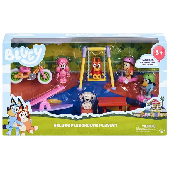 Bluey Deluxe Playground Playset