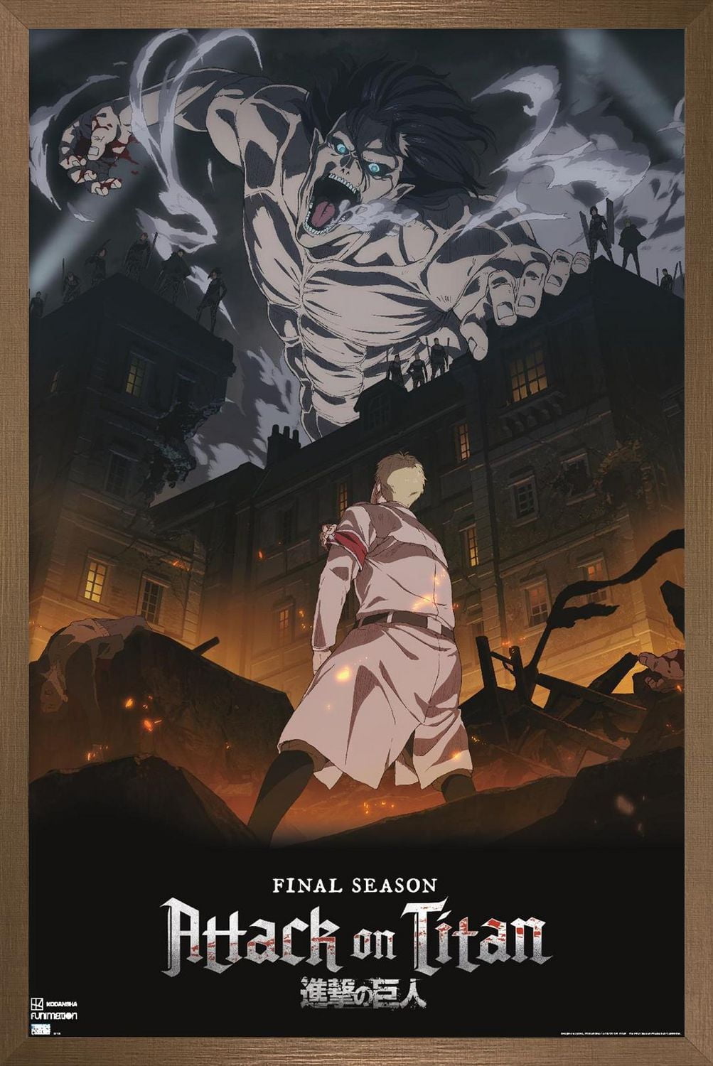 Attack on Titan: Season 4 - Key Visual Wall Poster