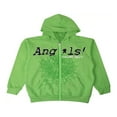thumbnail image 1 of Spider Web Print Women‘s Zip Hoodies with Long Sleeves and Oversized Fit, 1 of 5