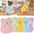 thumbnail image 2 of Camisa Para Cachorros Mascotas Gato Ropa Chaleco Para Perros Pequeña Casual Lindo Patrón De Waffle Suave Transpirable, 2 of 4