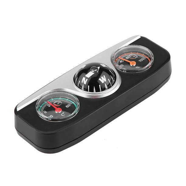 Universal Pack(1) Car Thermometer Dashboard Compass Ball Dash